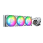 Aerocool Abyss L360 White with digital display - 360mm ARGB Liquid Cooler - Intel LGA1851/LGA1700   - AMD AM4/AM5. | dynacor.co.za