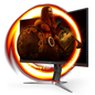 AOC 27'' Monitor  QHD 144hz FreeSync; VESA; Low blue light; Curved; Flicker Free; Narrow Bezel; 4 year warranty. | dynacor.co.za
