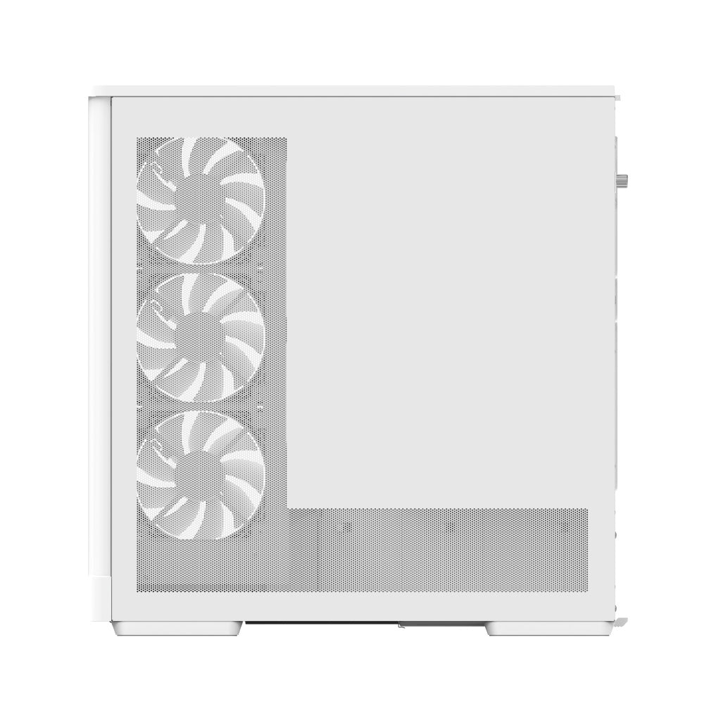 Aerocool P500A White Mid tower case - Includes 120mm ARGB Fan x 4 and 4-port ARGB control hub - ATX - 3x 2.5'' or 2x3.5'' - 360m | dynacor.co.za