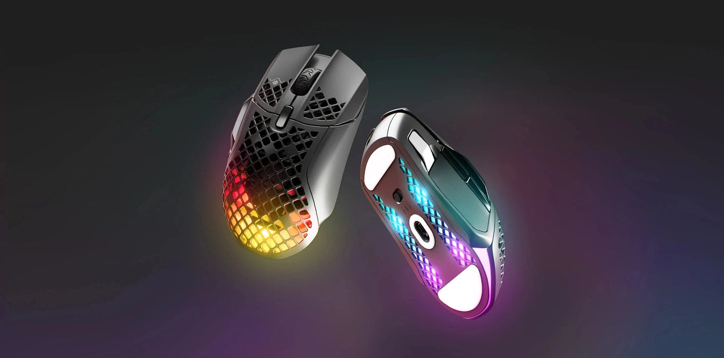 SteelSeries Aerox 5 USB RGB Optical Lightweight Gaming Mouse | dynacor.co.za
