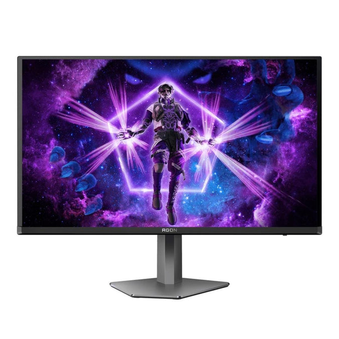 AOC AG276QZD2 AGON|27 inch OLED QHD 2560x1440 240Hz|0.03ms| 450nits|HDMI DP| Speakers|Ergo Stand|Pivot|Swivel|2YR Warranty | dynacor.co.za