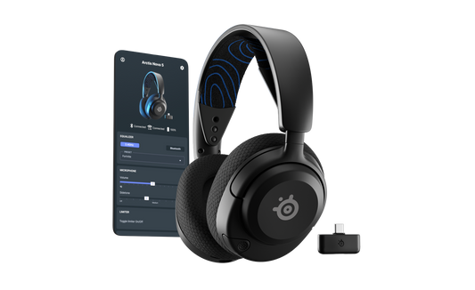 SteelSeries Arctis Nova 5P Wireless Gaming Headset | dynacor.co.za
