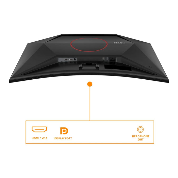 AOC- C32G42ZE Curved Monitor| 32 inch|VA FHD 240Hz|MPRT 1500R|0.3ms|HDMI DP|VESA|Low Blue Model | Adaptive Syn|Curved|2YR | dynacor.co.za