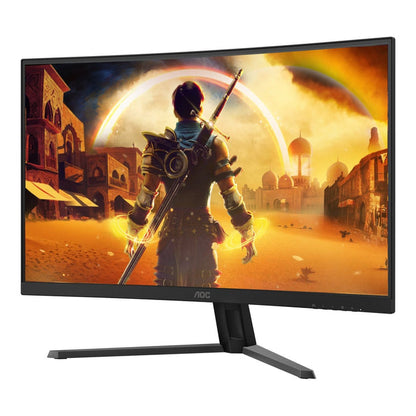 AOC- C32G42ZE Curved Monitor| 32 inch|VA FHD 240Hz|MPRT 1500R|0.3ms|HDMI DP|VESA|Low Blue Model | Adaptive Syn|Curved|2YR | dynacor.co.za