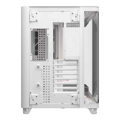 CORSAIR AIR 5400 LX-R RGB iCUE LINK Triple Chamber Mid-Tower PC Case ;3x Fans included;2x 2.5'' ; 1x 3.5''; White | dynacor.co.za