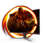 AOC 27G2SP Gaming Monitor|27 inch|IPS FHD 1920x1080 165hz|1ms|HDMI DP|VESA|Flicker Free;|Low Blue Mode|G Sync|Height Adjustable | dynacor.co.za