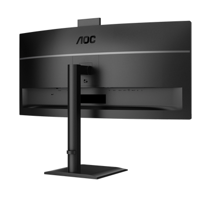 AOC CU34E4CW 34''W WQHD|VA; 60Hz|HDR10; SPK;HAS|1H1DP2USB-C(90W)|OTA/OTG; WebCam|3YR Warranty. | dynacor.co.za