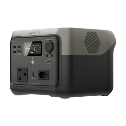 ECOFLOW RIVER 2 MAX Portable Power Station 512Wh battery 500W output 220W Solar Charger - SA Socket | dynacor.co.za