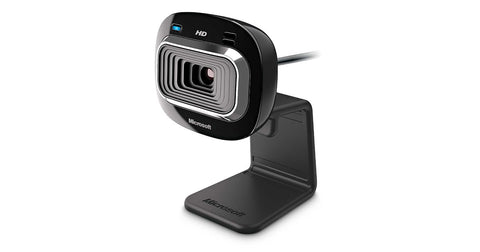 Microsoft LifeCam HD-3000 webcam 1 MP 1280 x 720 pixels USB 2.0 Black | dynacor.co.za