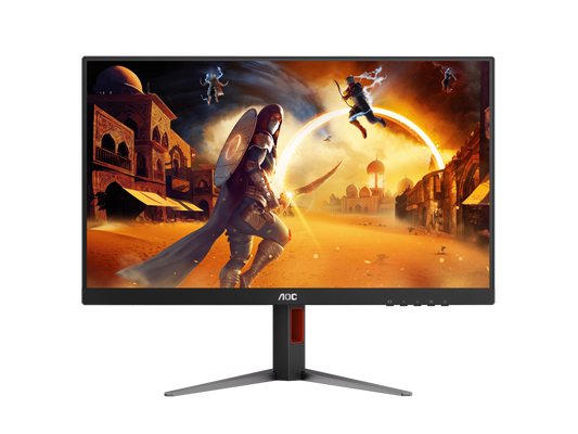 AOC Q27G4 Gaming Monitor|27 inch|IPS QHD 2560x1440 180Hz|1ms|HDMI DP|VESA|Flicker Free;|Low Blue Mode|Adaptive Sync|3YR Warranty | dynacor.co.za