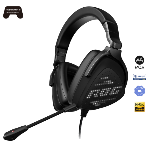 ASUS ROG DELTA S ANIMATE Headset Wired Head-band Gaming USB Type-C Black | dynacor.co.za