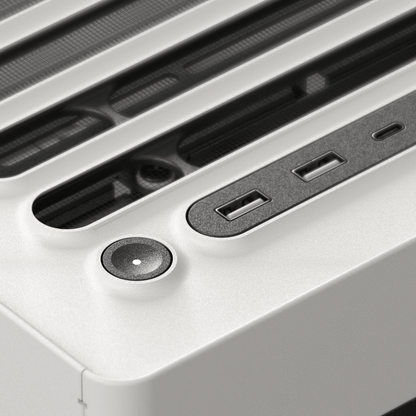 Aerocool HAVN HS 420 Base Edition White EATX case - Supports up to 11 fans (0 incl) - 4x 3.5'' or 8x 2.5'' - 420mm Radiator. | dynacor.co.za