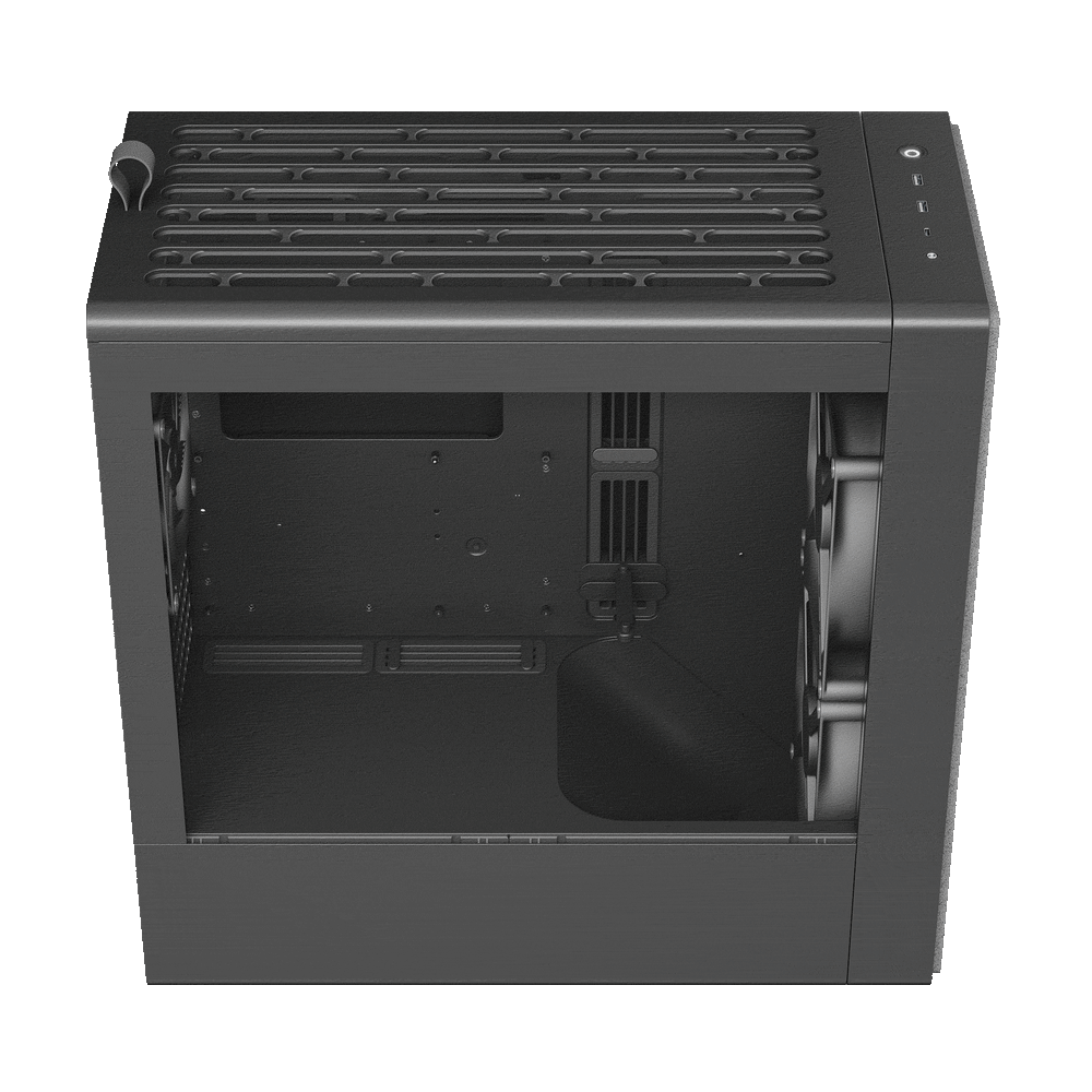 Aerocool HAVN BF 360 Black EATX case - Adjustable GPU Bracket - Supports up to 7 fans (0 incl) - 2x 3.5'' or 4x 2.5'' - 420mm Ra | dynacor.co.za