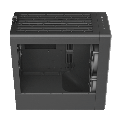 Aerocool HAVN BF 360 Black EATX case - Adjustable GPU Bracket - Supports up to 7 fans (0 incl) - 2x 3.5'' or 4x 2.5'' - 420mm Ra | dynacor.co.za
