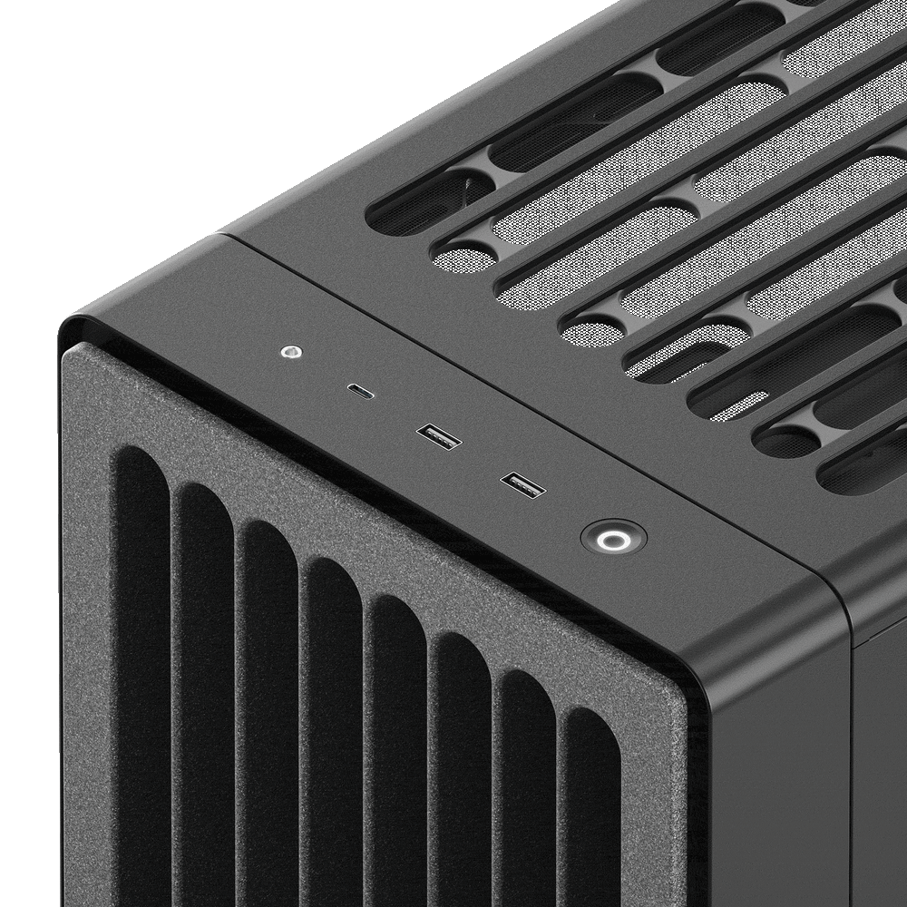 Aerocool HAVN BF 360 Black EATX case - Adjustable GPU Bracket - Supports up to 7 fans (0 incl) - 2x 3.5'' or 4x 2.5'' - 420mm Ra | dynacor.co.za