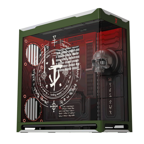 Aerocool HAVN HS 420 Base Edition Doom Edition EATX case - Supports up to 11 fans (0 incl) - 4x 3.5'' or 8x 2.5'' - 420mm Radiat | dynacor.co.za