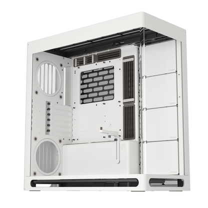 Aerocool HAVN HS 420 Base Edition White EATX case - Supports up to 11 fans (0 incl) - 4x 3.5'' or 8x 2.5'' - 420mm Radiator. | dynacor.co.za