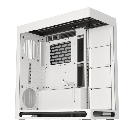 Aerocool HAVN HS 420 Base Edition White EATX case - Supports up to 11 fans (0 incl) - 4x 3.5'' or 8x 2.5'' - 420mm Radiator. | dynacor.co.za