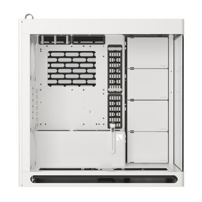 Aerocool HAVN HS 420 Base Edition White EATX case - Supports up to 11 fans (0 incl) - 4x 3.5'' or 8x 2.5'' - 420mm Radiator. | dynacor.co.za