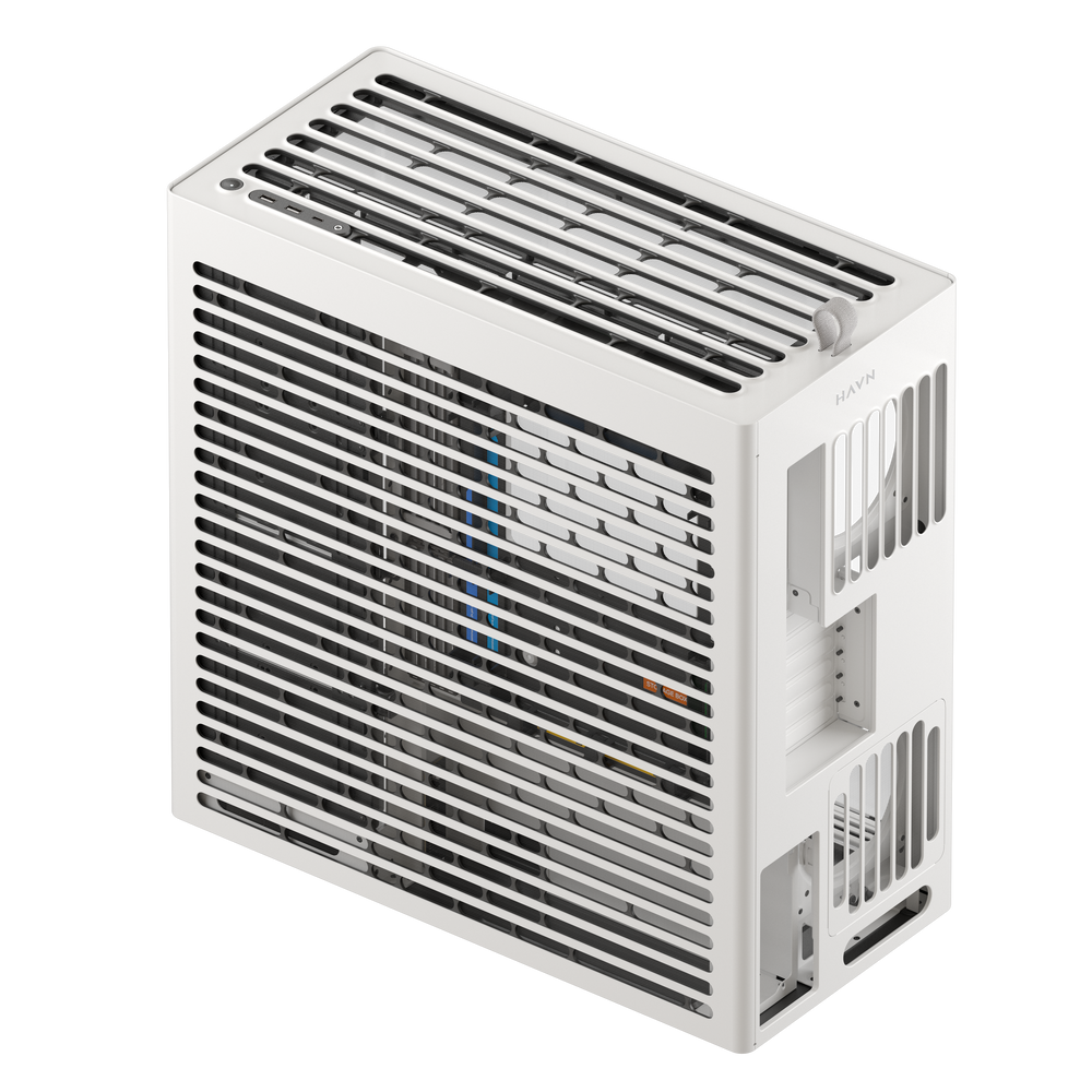 Aerocool HAVN HS 420 Base Edition White EATX case - Supports up to 11 fans (0 incl) - 4x 3.5'' or 8x 2.5'' - 420mm Radiator. | dynacor.co.za