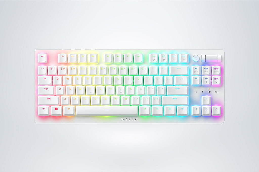 RAZER DeathStalker V2 Pro Tenkeyless - Linear Optical Switch - US - White | dynacor.co.za