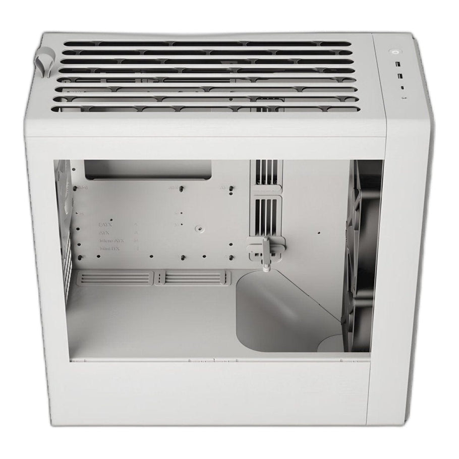 Aerocool HAVN BF 360 Flow White EATX case - Adjustable GPU Bracket - Supports up to 7 fans (2x180; 1x140mm incl) - 2x 3.5'' or 4 | dynacor.co.za