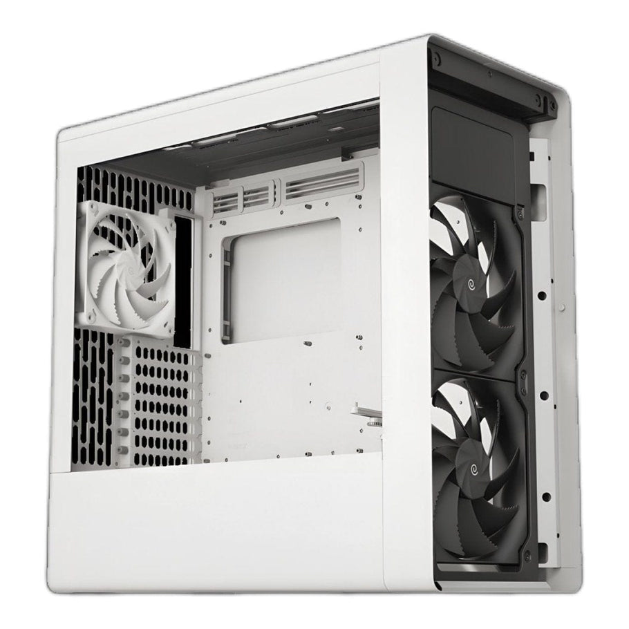 Aerocool HAVN BF 360 Flow White EATX case - Adjustable GPU Bracket - Supports up to 7 fans (2x180; 1x140mm incl) - 2x 3.5'' or 4 | dynacor.co.za