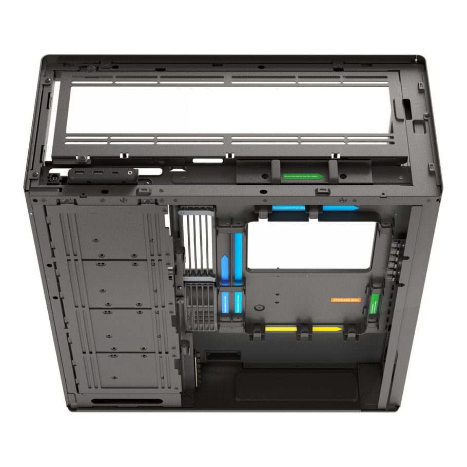 Aerocool HAVN HS 420 Base Edition Black EATX case - Supports up to 11 fans (0 incl) - 4x 3.5'' or 8x 2.5'' - 420mm Radiator. | dynacor.co.za