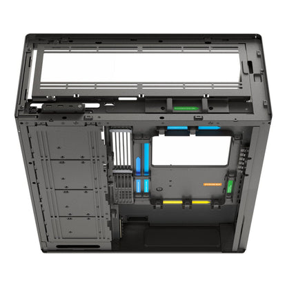 Aerocool HAVN HS 420 Base Edition Black EATX case - Supports up to 11 fans (0 incl) - 4x 3.5'' or 8x 2.5'' - 420mm Radiator. | dynacor.co.za