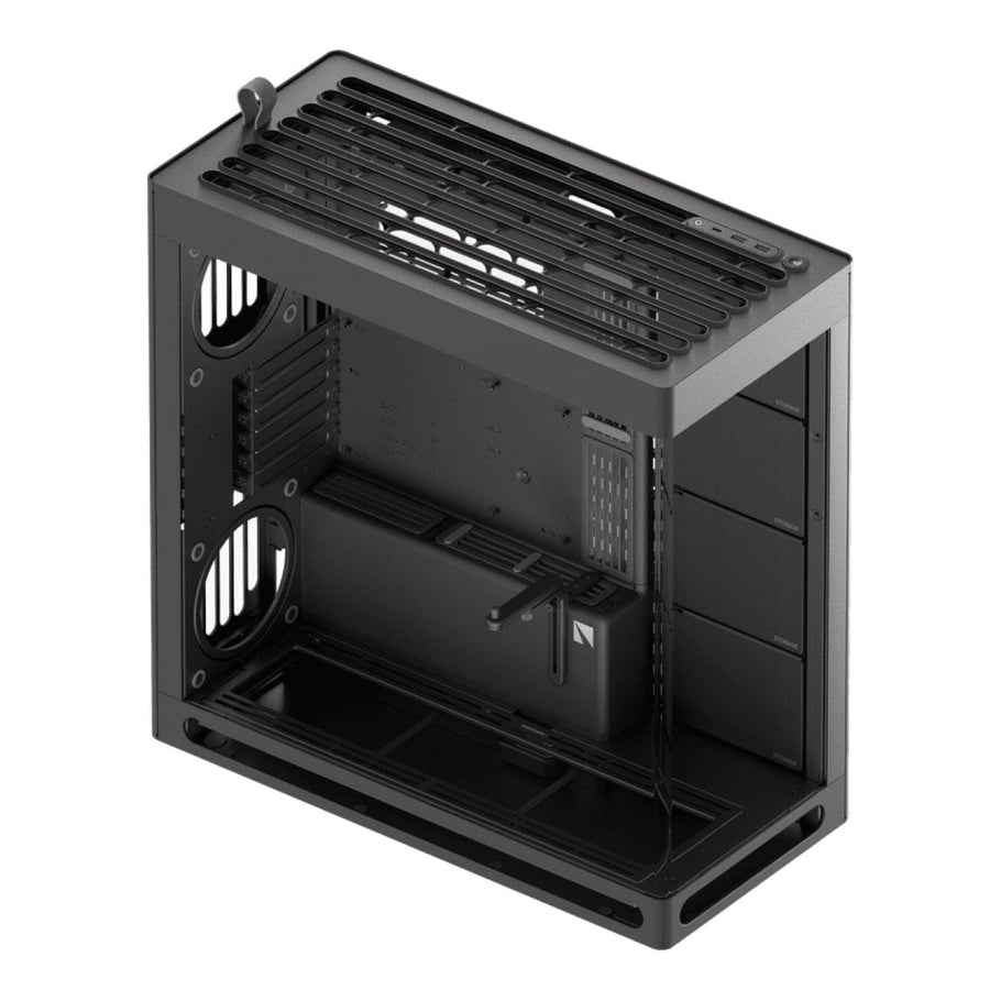 Aerocool HAVN HS 420 Base Edition Black EATX case - Supports up to 11 fans (0 incl) - 4x 3.5'' or 8x 2.5'' - 420mm Radiator. | dynacor.co.za