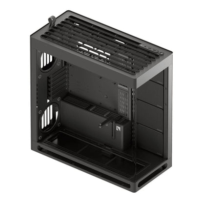 Aerocool HAVN HS 420 Base Edition Black EATX case - Supports up to 11 fans (0 incl) - 4x 3.5'' or 8x 2.5'' - 420mm Radiator. | dynacor.co.za