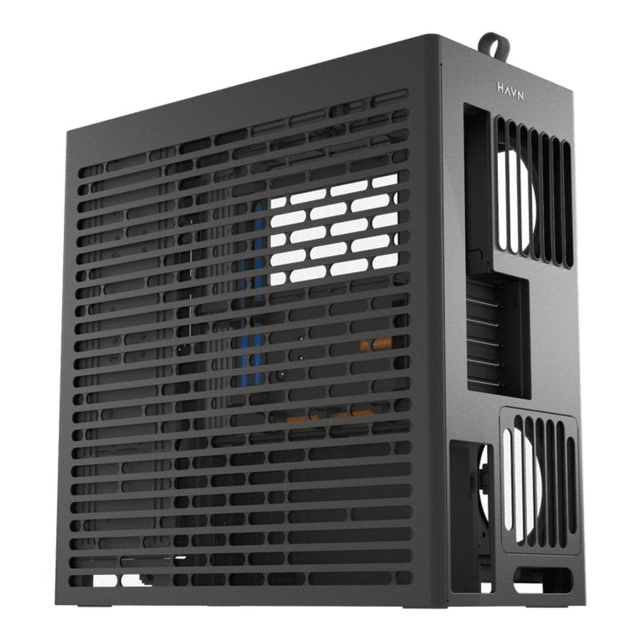 Aerocool HAVN HS 420 Base Edition Black EATX case - Supports up to 11 fans (0 incl) - 4x 3.5'' or 8x 2.5'' - 420mm Radiator. | dynacor.co.za