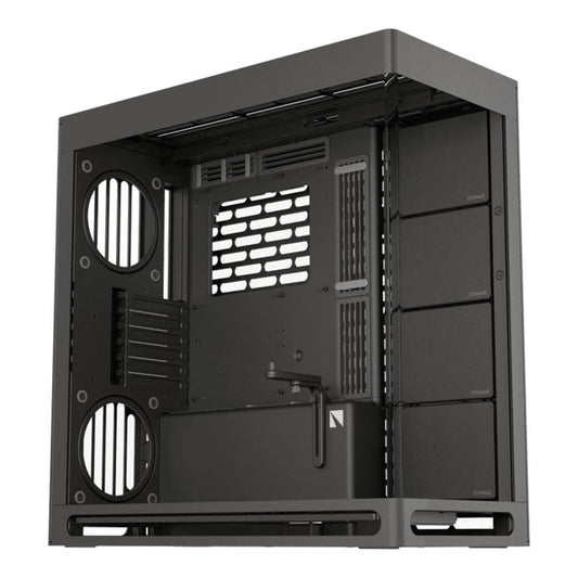 Aerocool HAVN HS 420 Base Edition Black EATX case - Supports up to 11 fans (0 incl) - 4x 3.5'' or 8x 2.5'' - 420mm Radiator. | dynacor.co.za