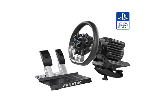 Fanatec Gran Turismo DD Pro Bundle with Wheel & Pedal (5 NM) + QR2 | dynacor.co.za