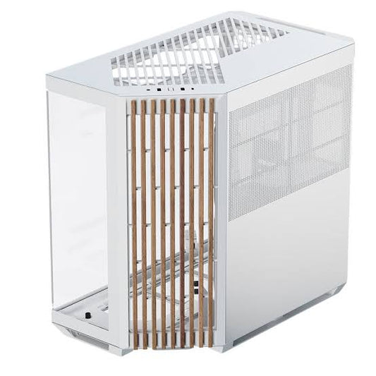 Aerocool APNX V1 premium White mid-tower ATX case -Supports up to 10 fans -  6x2.5'' or 2x 3.5'' - 360mm radiator - 4 fans + Hub | dynacor.co.za
