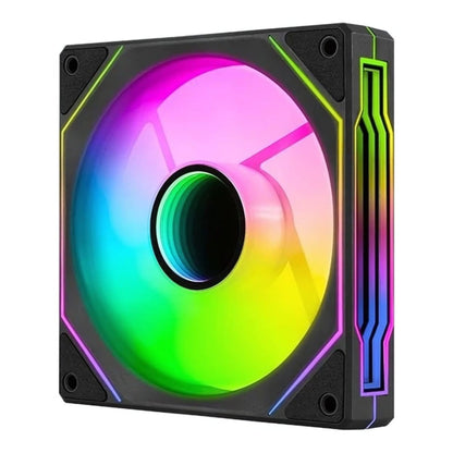 Aerocool Phantom M-3 12 PWM ARGB Fan - Black | dynacor.co.za
