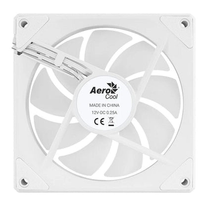 Aerocool Phantom M-3 12 PWM ARGB Fan - White | dynacor.co.za