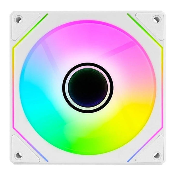 Aerocool Phantom M-3 12 PWM ARGB Fan - White | dynacor.co.za
