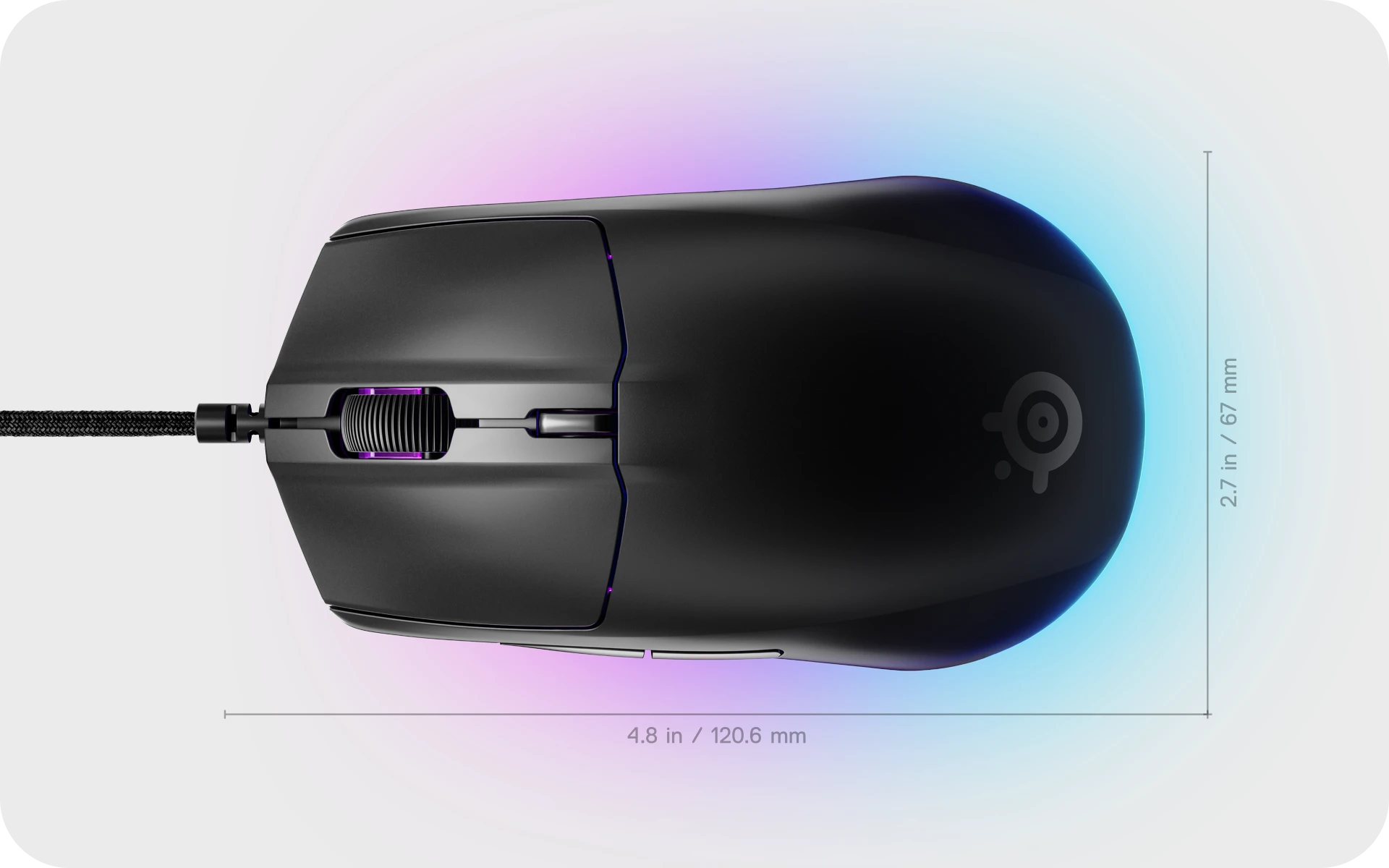 SteelSeries Rival 3 Gen 2 - Black | dynacor.co.za