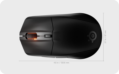 SteelSeries Rival 3 WL Gen 2 - Black | dynacor.co.za