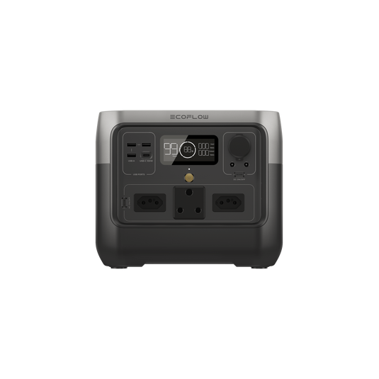 ECOFLOW RIVER 2 PRO Portable Power Station 768Wh battery 800W output 220W Solar Charger - SA Socket | dynacor.co.za