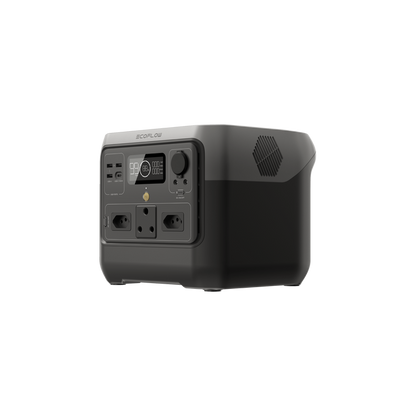 ECOFLOW RIVER 2 PRO Portable Power Station 768Wh battery 800W output 220W Solar Charger - SA Socket | dynacor.co.za