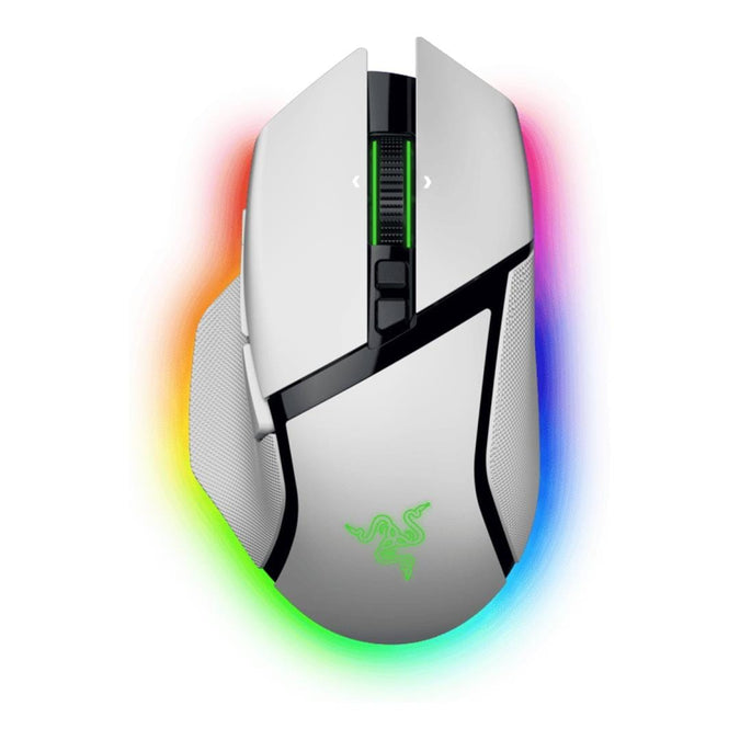 RAZER Basilisk V3 Pro 35K Wireless Gaming Mouse - White | dynacor.co.za