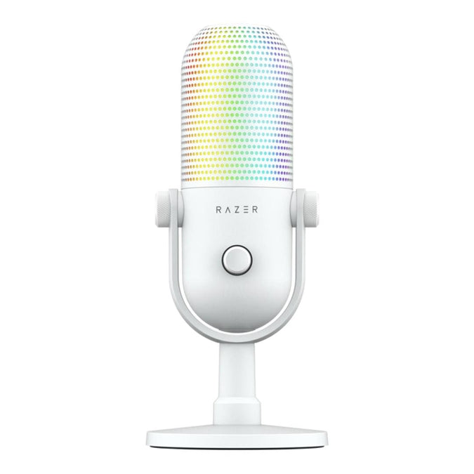 RAZER Seiren V3 Chroma Wired RGB Microphone - White | dynacor.co.za