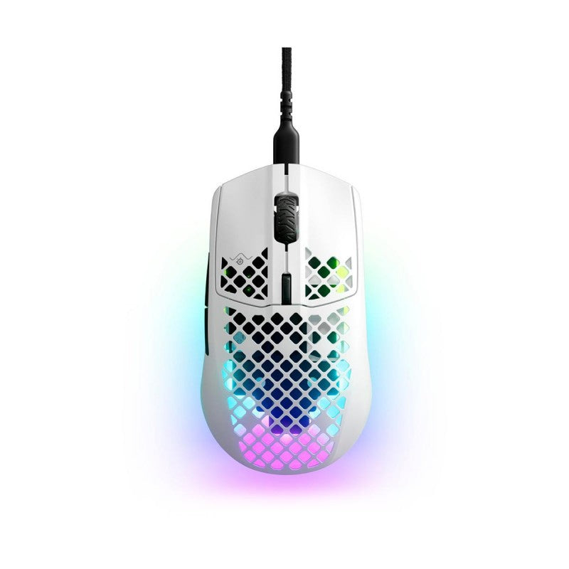 SteelSeries Aerox 3 Wireless Mouse (2022) Snow | dynacor.co.za