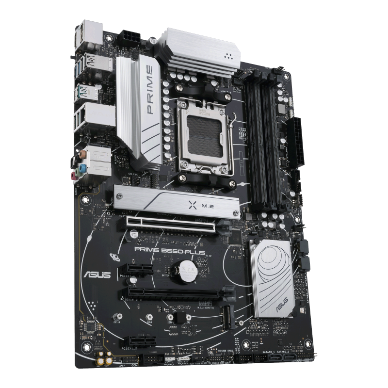 ASUS PRIME B650-PLUS AM5 for AMD Ryzen™ 7000 Series/ 4xDIMM; Max.128GB;DDR5/1xDP/1xHDMI/1xPCIe 4x16/1xPCIe4x16/2xPCIe4x1/2xM.2/ 4xSATA/ RAID/ | dynacor.co.za