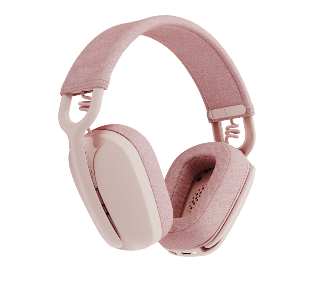 Logitech ZONE VIBE 100 WIRELESS BLUETOOTH HEADSET ROSE - 2 year limited warranty