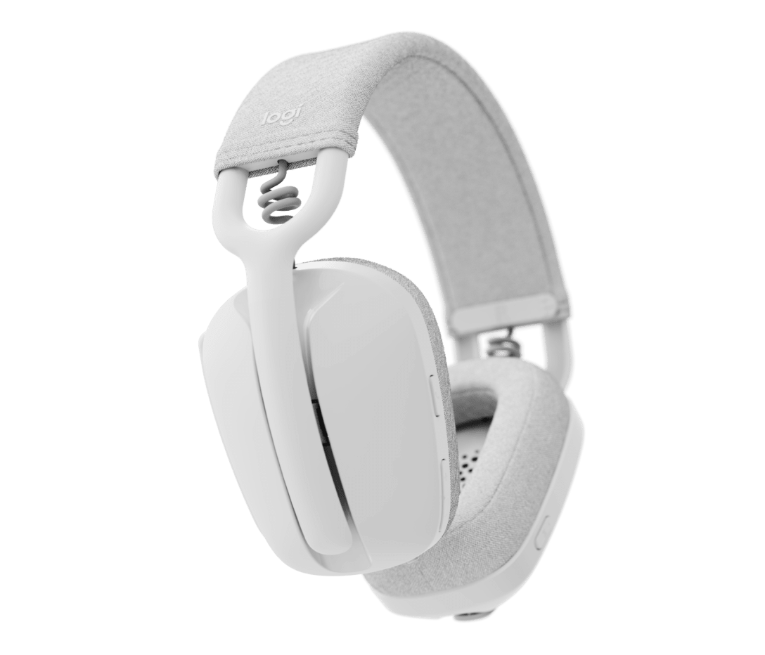 Logitech ZONE VIBE 100 WIRELESS BLUETOOTH HEADSET OFF WHITE - 2 year limited warranty