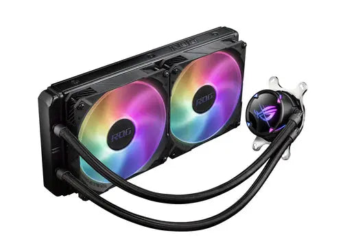 ASUS ROG STRIX LC II 280 ARGB Processor All-in-one liquid cooler 14 cm Black 1 pc(s) | dynacor.co.za