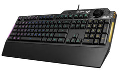 ASUS TUF GAMING K1 keyboard USB Black | dynacor.co.za